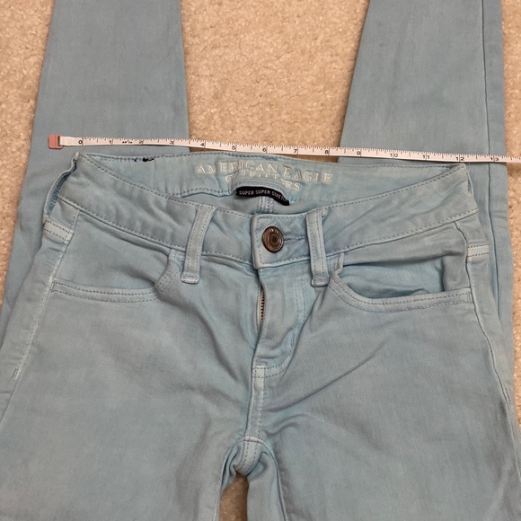 American Eagle Outfitters Super Super Stretch Jegging Jeans Size 0 Short - Picture 5 of 11